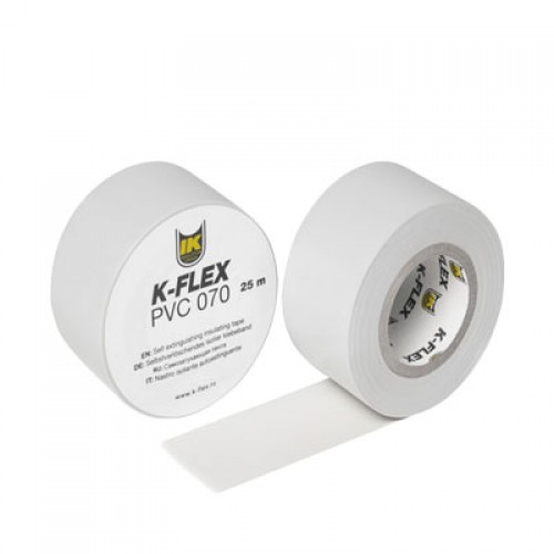 Лента K-FLEX 025-025 PVC AT 070 white