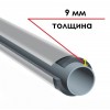 Трубка K-FLEX 09x102-1 ST IC CLAD SR