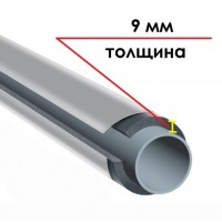 Трубка K-FLEX 09x133-1 ST IC CLAD SR