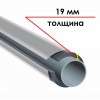 Трубка K-FLEX 19x125-1 ST IC CLAD SR